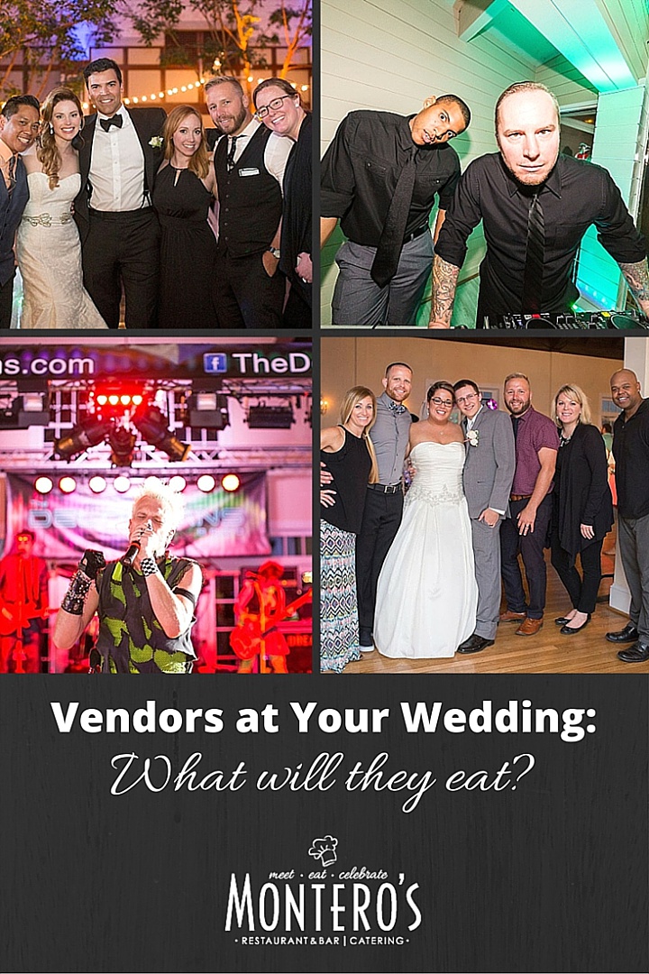 Vendor Meals at Weddings - Catering Tips - Feeding Wedding Vendors - Couple with Wedding Vendors - Water Table Wedding (2)