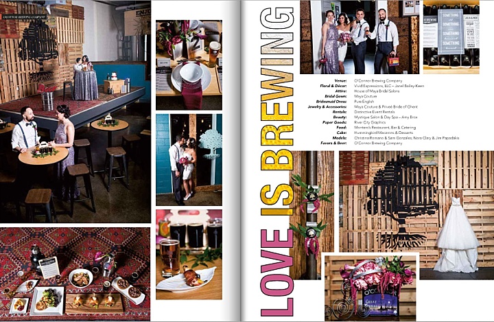 Hampton Road Catering Featured in The Wedding Planner Magazine of Hampton Roads