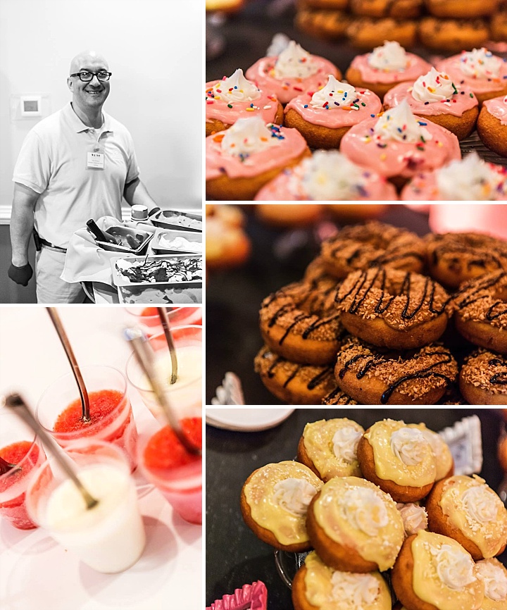 Donut and Gelato Bar - Unique Catering Ideas - Wedding Menu Ideas - Boozy Pops