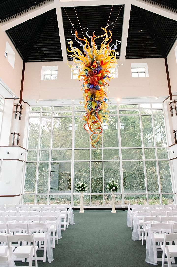 Virginia Beach Wedding - Virginia MOCA Wedding Catering  - MOCA Ceremony Space