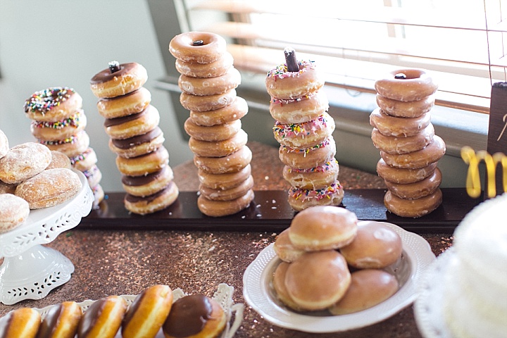 East Beach Bayfront Club - Donut Bar at Wedding - Norfolk Virginia Wedding - Virginia Beach Wedding - Andi & Zoe