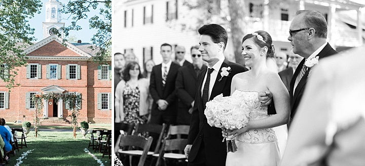 Edenton Courthouse Lawn Wedding Ceremony - Northeastern North Carolina