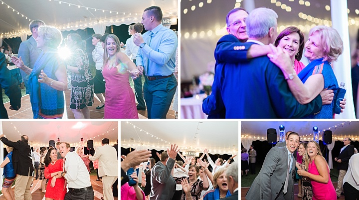 Edenton Courthouse Wedding - Packed Dance Floor - Happy Guests