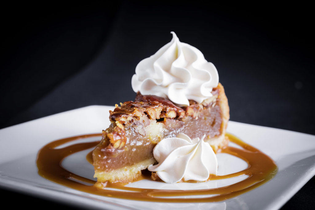 pecan pie in elizabeth city, dessert in elizabeth city, elizabeth city date night, montero's restaurant, dragon studio