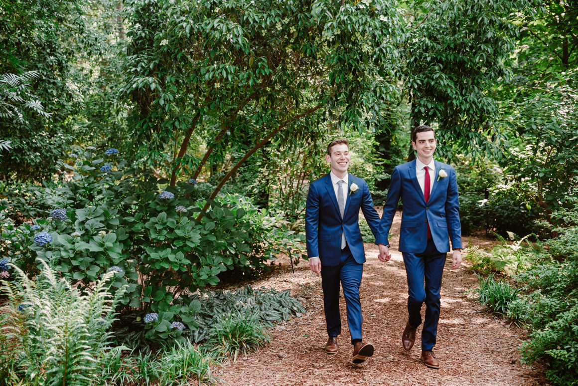 Alex & Ryan’s Norfolk Botanical Gardens Wedding