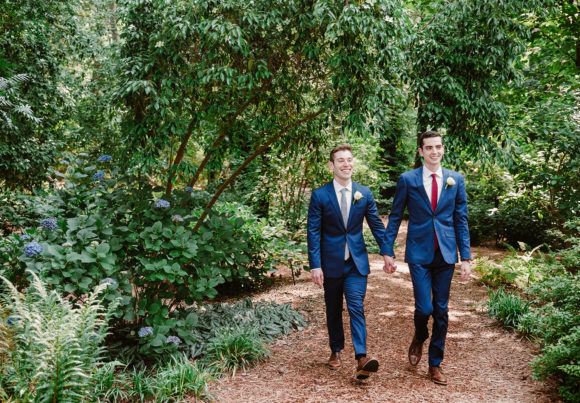 Alex & Ryan’s Norfolk Botanical Gardens Wedding