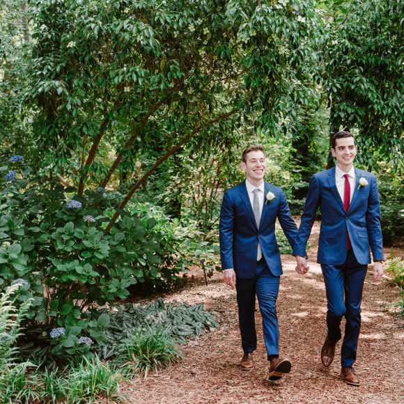 Alex & Ryan’s Norfolk Botanical Gardens Wedding